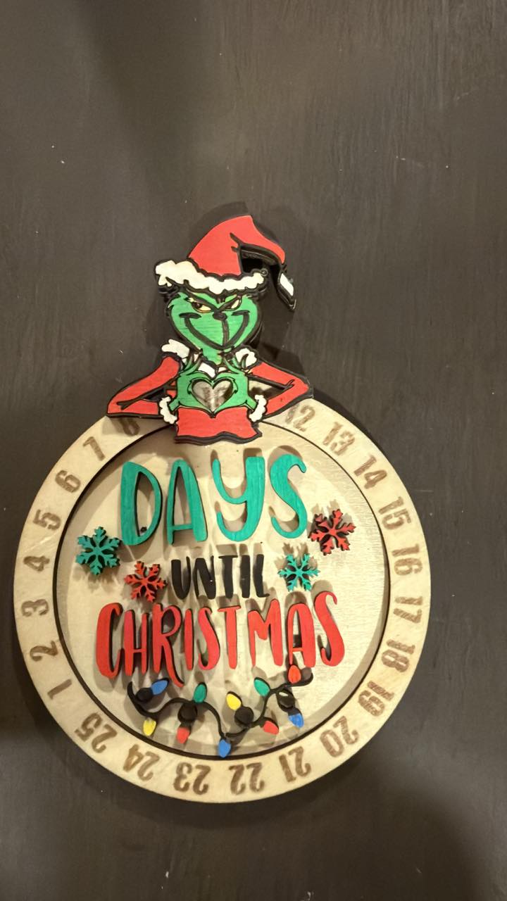 Grinch Christmas Countdown
